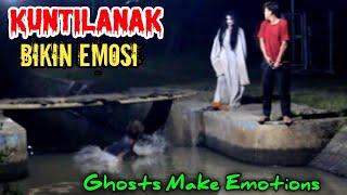 Kuntilanak Bikin Emosi || Prank Orang Boker || Ghost Makes Emotion