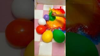 Color Explosion ASMR!  Satisfying Balloon Popping Sounds #ASMR #BalloonPop #experiment