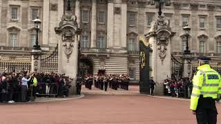 Band of The Royal Artillery Marching from Buckingham