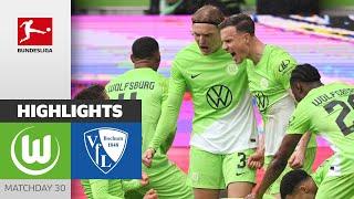 Huge Win For Wolfsburg! | VfL Wolfsburg - VfL Bochum 1-0 | Highlights | Matchday 30 – Bundesliga