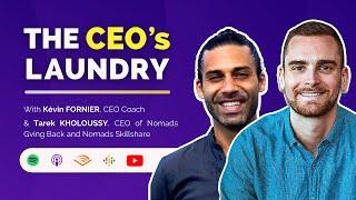 #002 | The Challenge of Leading a Team of 100 Volunteers | Tarek KHOLOUSSY, CEO of Nomads Skillshare