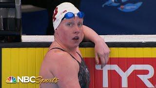 Lilly King is back, besting Jacoby and Lazor in 100m breaststroke | Tyr Pro Westmont NBC Sports