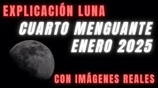 ▶ EXPLICACIÓN ASTROLOGÍA LUNA EN EL CUARTO MENGUANTE ENERO 2025  DÍA HORA CONSTELACIÓN SIGNO 2026