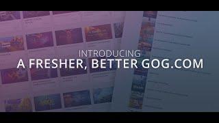 Welcome to the fresher, better GOG.com!