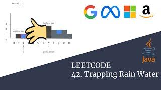 Trapping Rain Water - LeetCode 42
