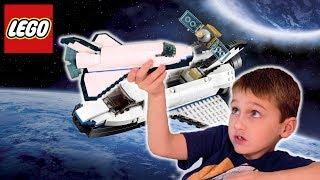 LEGO CREATOR Space Shuttle Explorer (31066) Unboxing, Timelapse Build, Review, and Play Fun