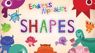 Endless Alphabet #7 - Learn to Spell Shapes Names with Talking Letters | Originator Games