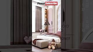 Girls Bedroom interior  #interiordesign #youtube #arhitecture #shorts #girl #interior #girls