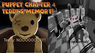 ROBLOX PUPPET CHAPTER 4 ENDING : TEDDY IS A CYBORG? | Puppet Roblox