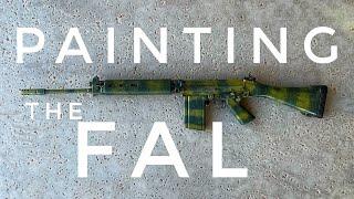 How I paint my FAL: Rhodesian Themed FAL