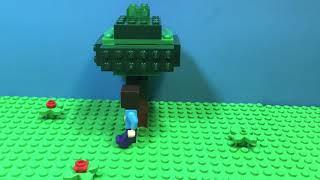 Steve’s Alytra LEGO Minecraft stop motion adventure