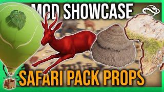 SAFARI PACK PROP OVERVIEW! - Planet Zoo Mod Showcase