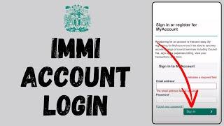 How to Login to IMMI Account (2024) | Sign In to IMMI Account