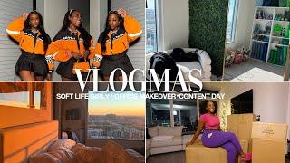 Entering my Soft Girl Era....Kinda + office Makeover & content day | VLOGMAS 2023