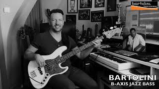 BARTOLINI - B-Axis Jass Bass Pickup test