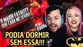 O MAIOR FATALITY QUE CADA MC JA LEVOU!  Cultura de Rima ‹ REACT ›