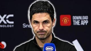 Title race over? 'I don’t want to say that.. NOT RIGHT MOMENT!' | Mikel Arteta | Man Utd 1-1 Arsenal