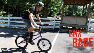 Scotty Cranmer vs. Big Boy BMX Race! *MUST SEE THE END*
