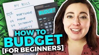 How To Budget For Beginners (Create Your First Paycheck Budget!)