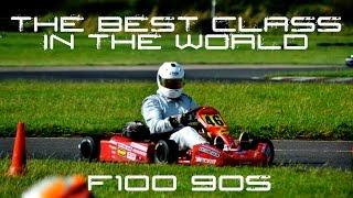 The BEST Kart Class on the Planet - F100 90s raced by Karting1