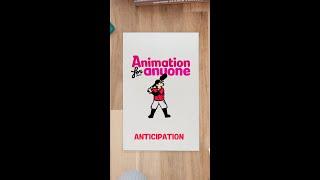 Animation Mini Class - Anticipation #Shorts