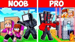 SECURITY HOUSE BUILD CHALLENGE To PROTECT FAMILY: NOOB vs PRO