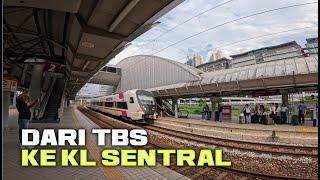 NAIK KLIA TRANSIT DARI TBS KE KL SENTRAL