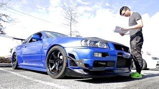 My Friend Imported Three Skyline R34 GTRs!