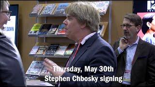 Stephen Chbosky Signing at Book Expo 2019 with Hachette Book Group