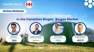 Opportunities and Challenges of Canadian Biogas and RNG Market