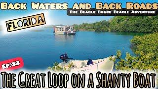 Ep:43 The Great Loop on a Shanty Boat | "Unlocking the Okeechobee" Part:2 | Time out of Mind