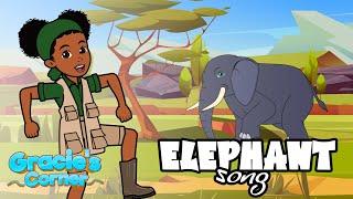 Elephant Song | An Original Song by Gracie’s Corner | Nursery Rhymes + Kids Songs