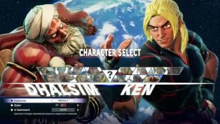 AlmostAA Street Fighter V Beta 4 Day 1: Dhalsim, Zangief, Bison