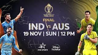 India vs. Australia | ICC Men's Cricket World Cup 2023 Final | Promo