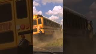 School bus cop chase (Greensburg, Indiana)