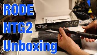 Unboxing NTG2 Mikrofon mit Phantomspeisung