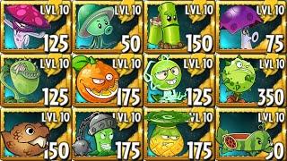 All PREMIUM Plants Power-Up! in Plants vs Zombies 2