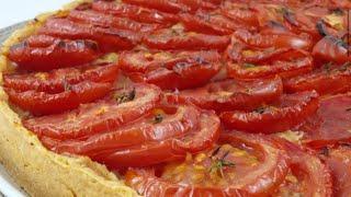 TARTE A LA TOMATE / RECETTE SIMPLE À REALISER ET BONNE