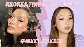 RECREATING MAKEUP ARTIST'S LOOK: NIKKI MAKEUP | Stacy Chen