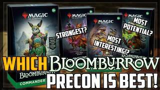 Which Bloomburrow Commander Deck Should You BUY?! Strongest and MORE! - Magic: The Gathering