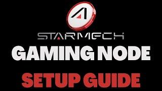 StarMech Node Setup Guide️ Gaming Node auf Avalanche für Passives Einkommen ️