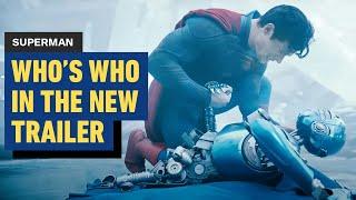 Who's Who in James Gunn's New Superman Trailer