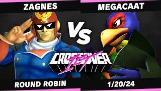 Crossover ICT #46 - Zagnes (C.Falcon) VS. Megacaat (Falco) - Round Robin