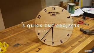 3 Quick CNC Projects