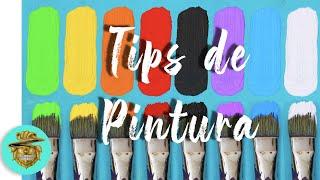 10 Tips ESCENCIALES para EMPEZAR a pintar con ACRÍLICOS