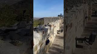 Вид со смотровой площадки Тронная крепость  Сучава, Румыния!  Throne Fortress Suceava, Romania