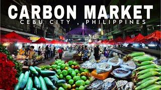 Cebu's Largest Market | Carbon Market Cebu City | Walking tour November 2024