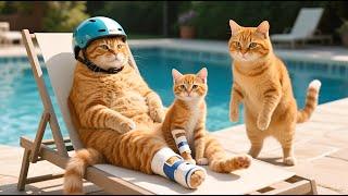 Kitten in Trouble! Mama Cat Takes Care of Him  Heartwarming Stories Collection 