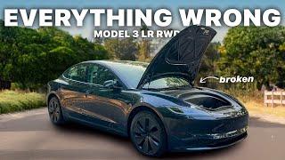 Everything Wrong With My NEW Model 3 Long Range RWD