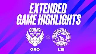 Donar Groningen vs. Zz Leiden Extended Game Highlights